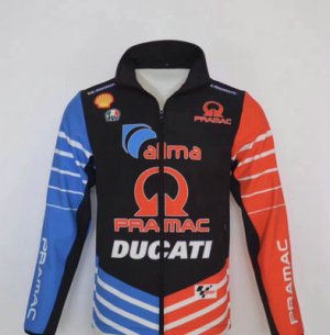 Veste Softshell Ducati Pramac Homme 2021 Blouson Coupe-Vent MotoGP DCT002